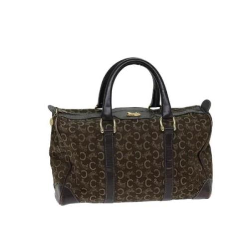 Pre-owned Canvas celine-bags Celine Vintage , Brown , Dames