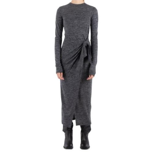 Grijze Wollen Jurk Isabel Marant Étoile , Gray , Dames