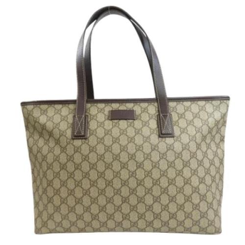 Pre-owned Plastic gucci-bags Gucci Vintage , Brown , Dames