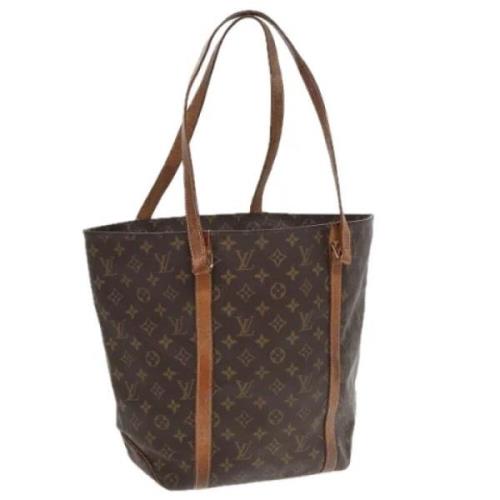 Pre-owned Canvas louis-vuitton-bags Louis Vuitton Vintage , Brown , Da...