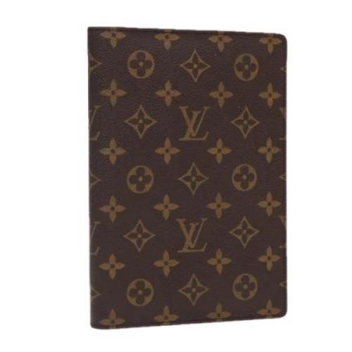 Pre-owned Canvas home-office Louis Vuitton Vintage , Brown , Dames