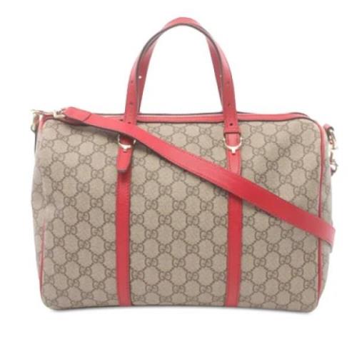 Pre-owned Fabric handbags Gucci Vintage , Beige , Dames