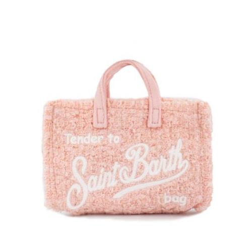 Mini tas met afneembare band MC2 Saint Barth , Pink , Dames