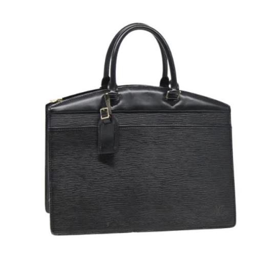 Pre-owned Leather louis-vuitton-bags Louis Vuitton Vintage , Black , D...