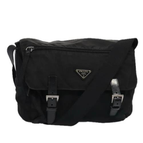 Pre-owned Nylon prada-bags Prada Vintage , Black , Dames