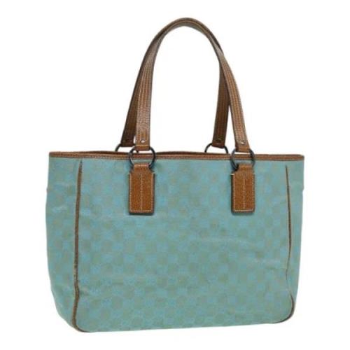 Pre-owned Canvas gucci-bags Gucci Vintage , Blue , Dames