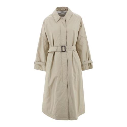 Omkeerbare trenchcoat met Luxepad-isolatie Max Mara Weekend , Beige , ...