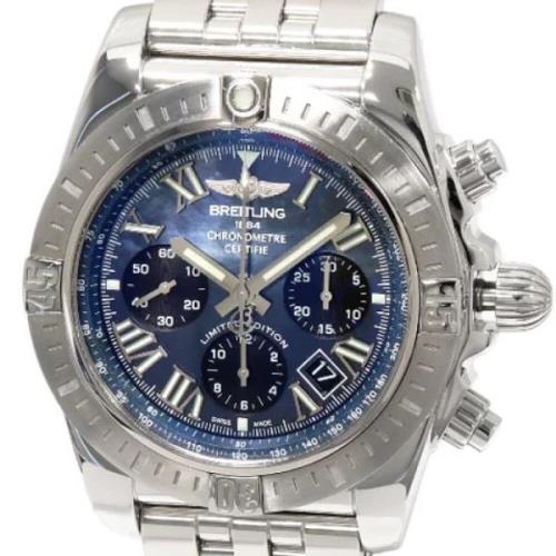 Pre-owned Metal watches Breitling Pre-owned , Black , Heren