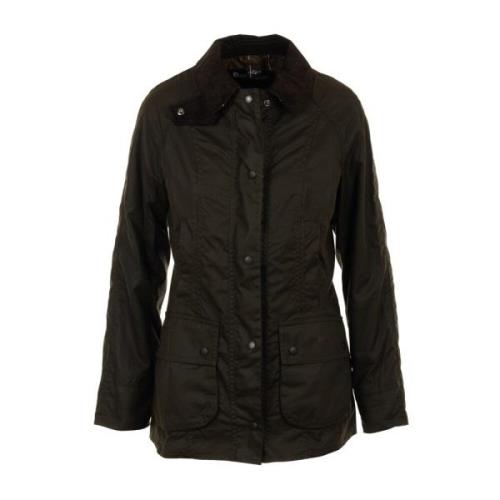 Klassieke Groene Waxjas Barbour , Green , Dames