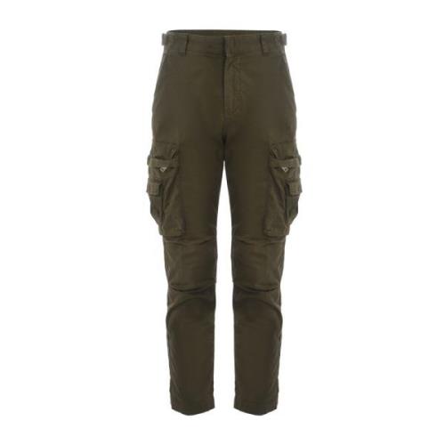 Lichtblauwe Katoenen Broek Diesel , Green , Heren