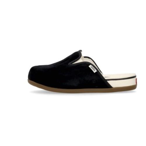 Zwart/Marshmallow Suède Slip-On Muiltje Vans , Black , Heren