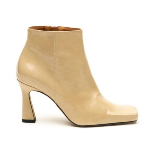 Stijlvolle Laarzen voor Vrouwen Angel Alarcon , Beige , Dames