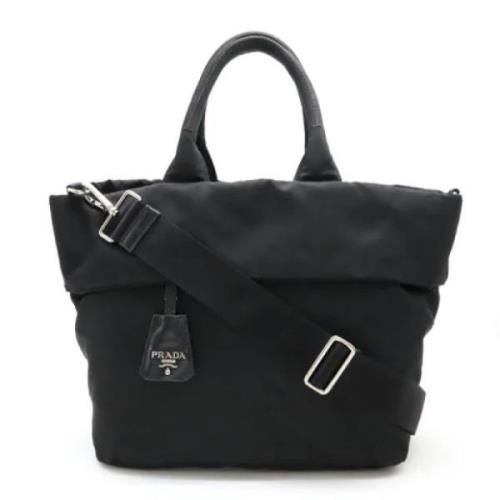 Pre-owned Nylon prada-bags Prada Vintage , Black , Dames