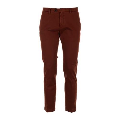 Bordeaux Broek Briglia , Red , Heren