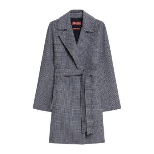 Wollen Cardigan Jas Max Mara Studio , Gray , Dames