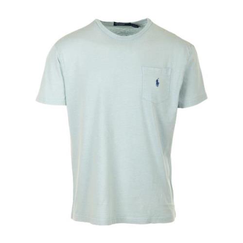 T-shirts en Polos Lichtblauw Ralph Lauren , Blue , Heren