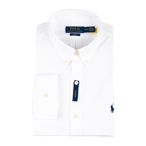 Overhemden Wit Ralph Lauren , White , Heren