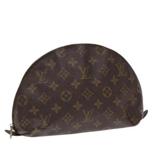 Pre-owned Canvas pouches Louis Vuitton Vintage , Brown , Dames