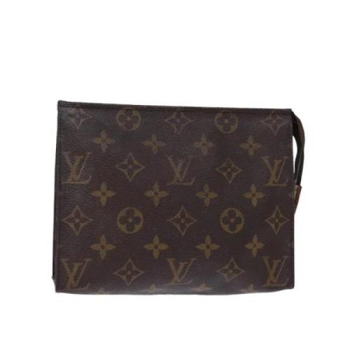 Pre-owned Canvas louis-vuitton-bags Louis Vuitton Vintage , Brown , Da...