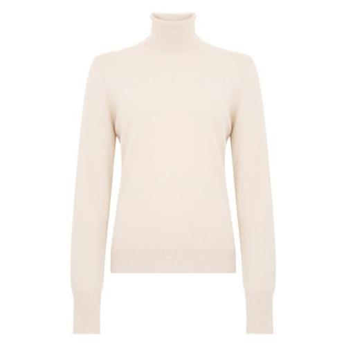 Hoge hals Off-white Sweater Vrouwen Seventy , Beige , Dames