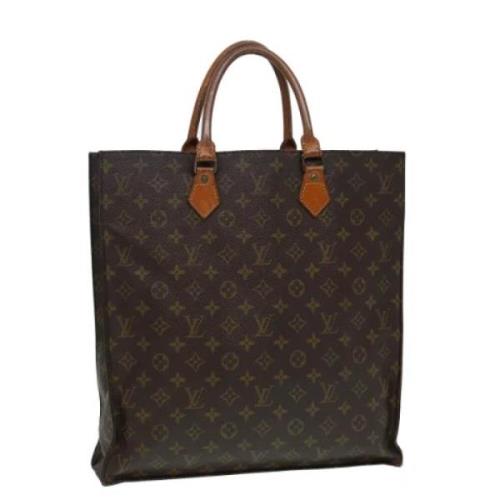 Pre-owned Canvas louis-vuitton-bags Louis Vuitton Vintage , Brown , Da...