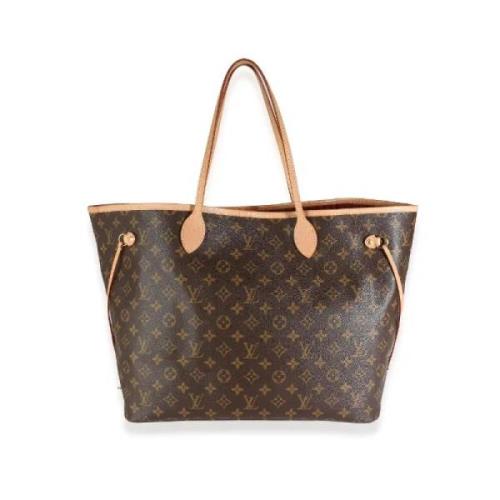 Pre-owned Canvas louis-vuitton-bags Louis Vuitton Vintage , Brown , Da...