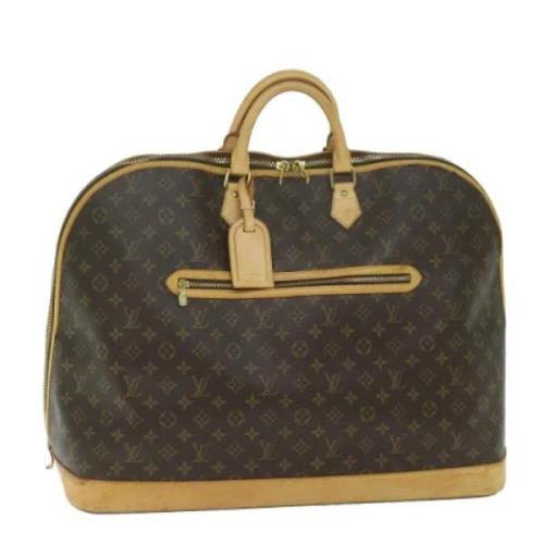 Pre-owned Canvas handbags Louis Vuitton Vintage , Brown , Dames