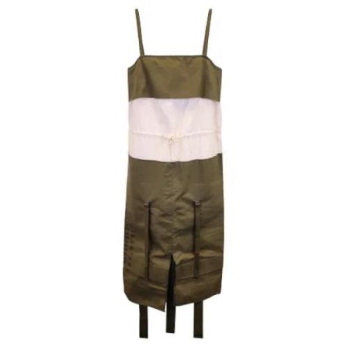 Pre-owned Cotton dresses Maison Margiela Pre-owned , Green , Dames