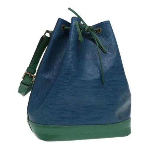 Pre-owned Leather louis-vuitton-bags Louis Vuitton Vintage , Blue , Da...