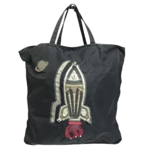 Pre-owned Fabric prada-bags Prada Vintage , Black , Dames