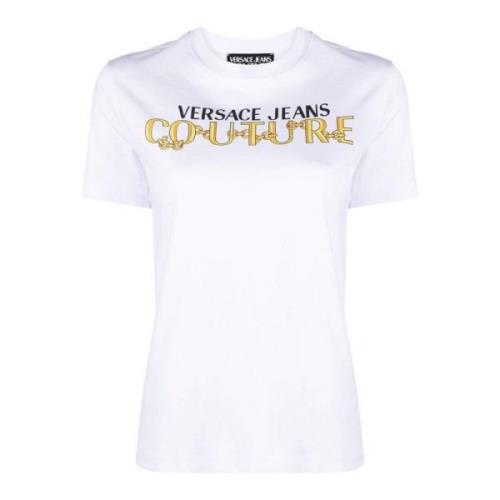 T-shirts en Polos Versace Jeans Couture , White , Dames