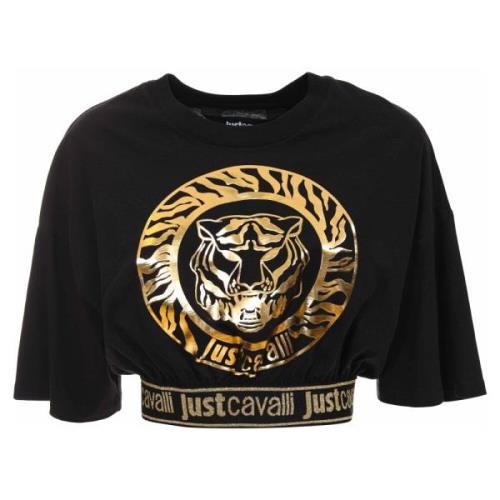 T-shirts en Polos Just Cavalli , Black , Dames