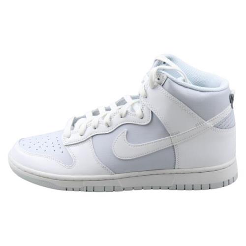 Hoge Summit Wit Puur Platina Sneakers Nike , White , Heren