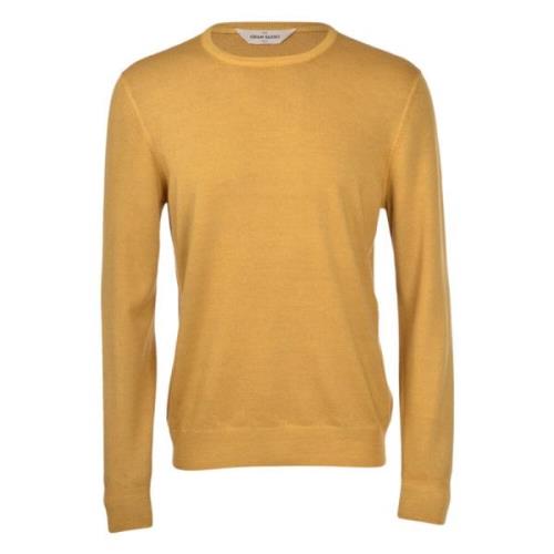 Stijlvolle Paricollo Shirt Gran Sasso , Orange , Heren