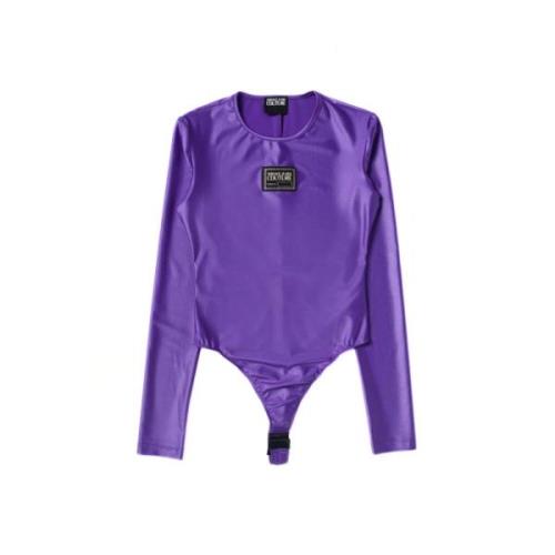 Top Versace Jeans Couture , Purple , Dames