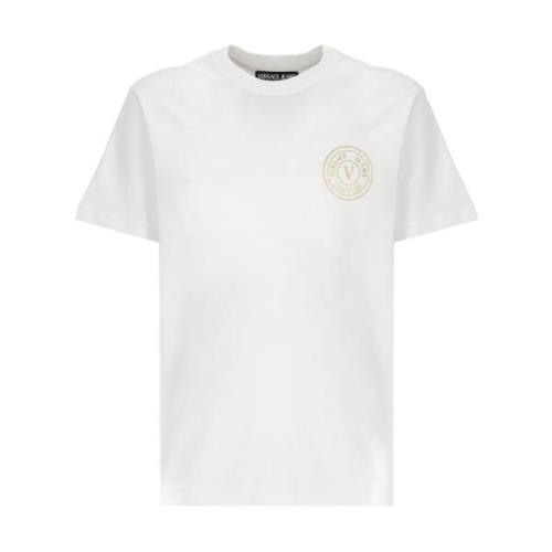 T-shirts en Polos Versace Jeans Couture , White , Heren