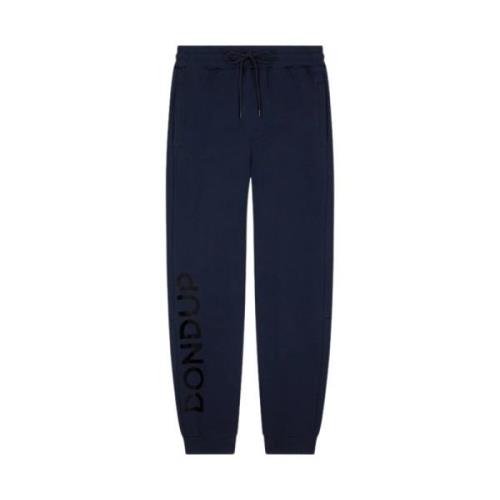 Jogger sweatpants met zijprint Dondup , Blue , Dames