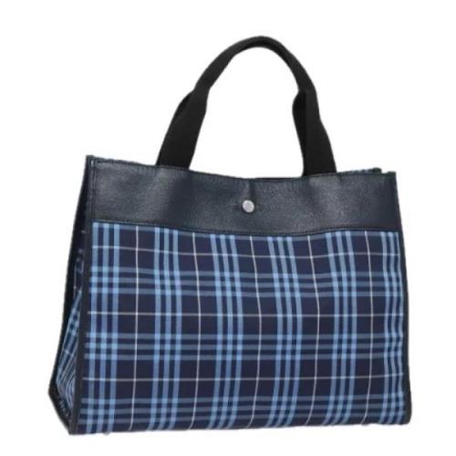 Pre-owned Nylon handbags Burberry Vintage , Blue , Dames