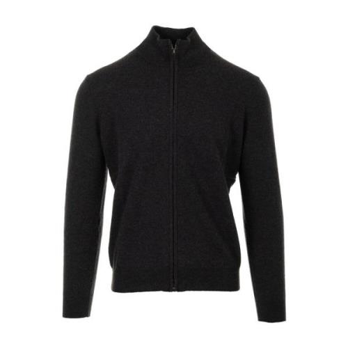 Grijze Zip Trui Kangra , Gray , Heren