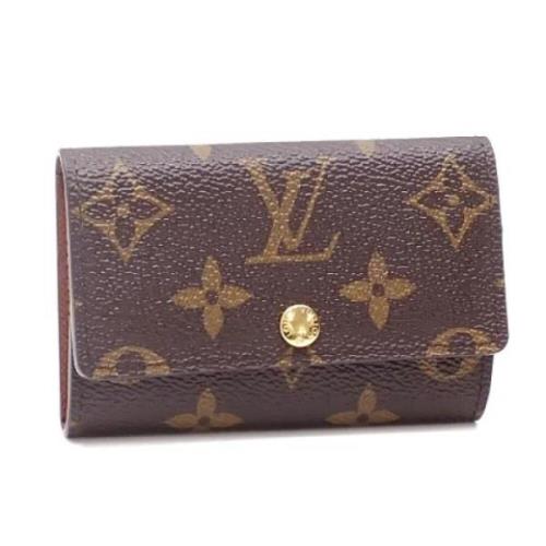 Pre-owned Fabric key-holders Louis Vuitton Vintage , Brown , Dames