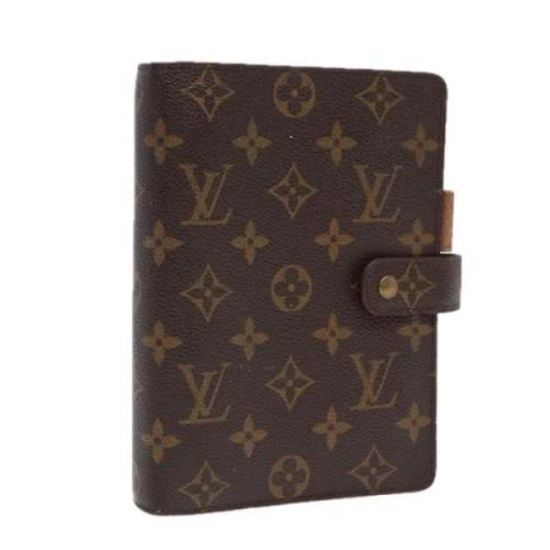 Pre-owned Canvas home-office Louis Vuitton Vintage , Brown , Dames