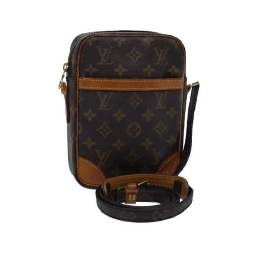 Pre-owned Canvas louis-vuitton-bags Louis Vuitton Vintage , Brown , Da...