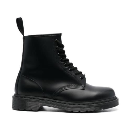 Klassieke Leren Laarzen Dr. Martens , Black , Heren