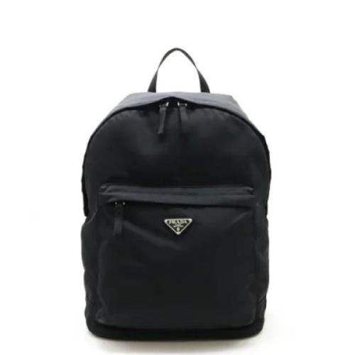 Pre-owned Nylon prada-bags Prada Vintage , Black , Dames