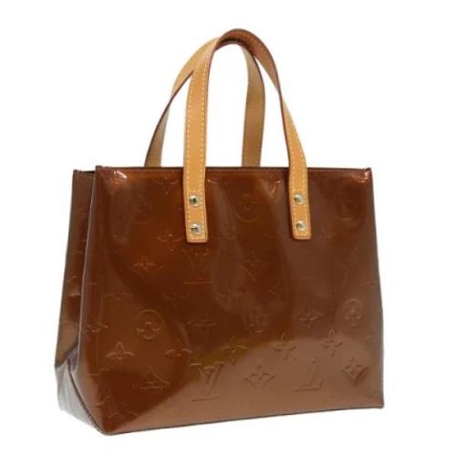 Pre-owned Leather handbags Louis Vuitton Vintage , Brown , Dames