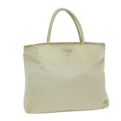 Pre-owned Nylon prada-bags Prada Vintage , Beige , Dames