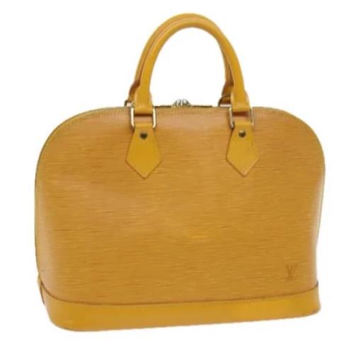 Pre-owned Leather louis-vuitton-bags Louis Vuitton Vintage , Yellow , ...