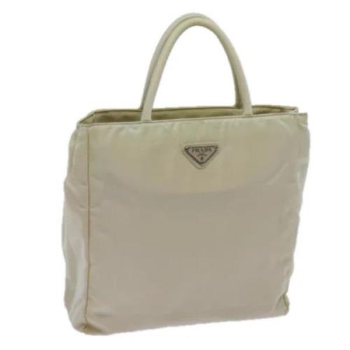 Pre-owned Nylon prada-bags Prada Vintage , Beige , Dames