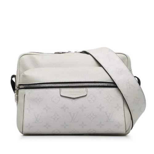 Pre-owned Leather louis-vuitton-bags Louis Vuitton Vintage , White , D...