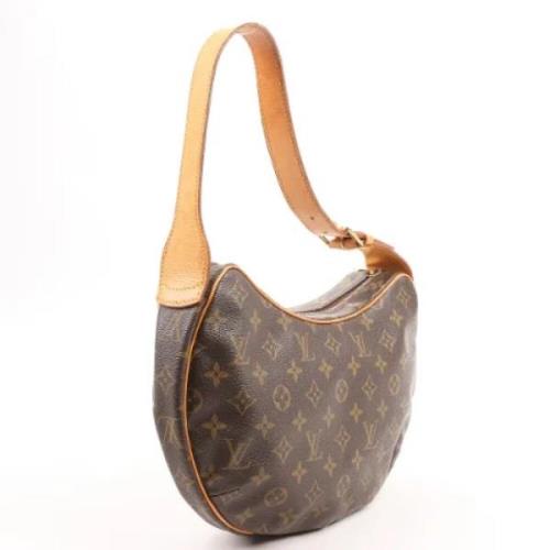 Pre-owned Leather handbags Louis Vuitton Vintage , Brown , Dames